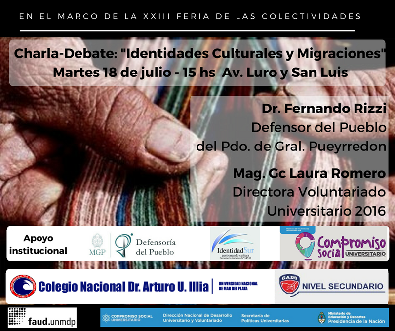 Charla Feria Identidades culturales